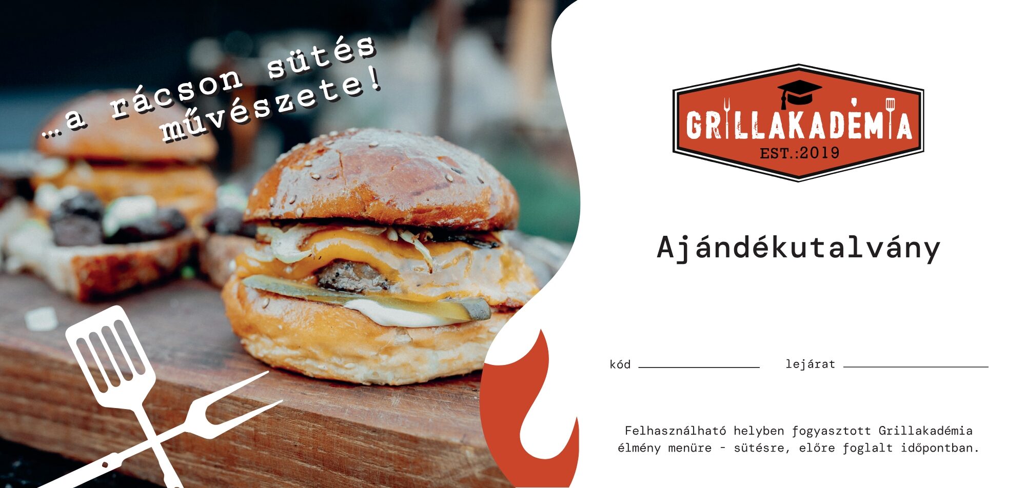 Grillakadémia ajándékutalvány