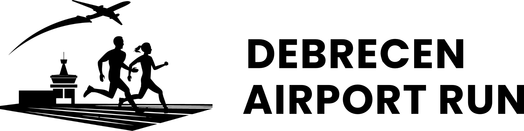 airport run logo black