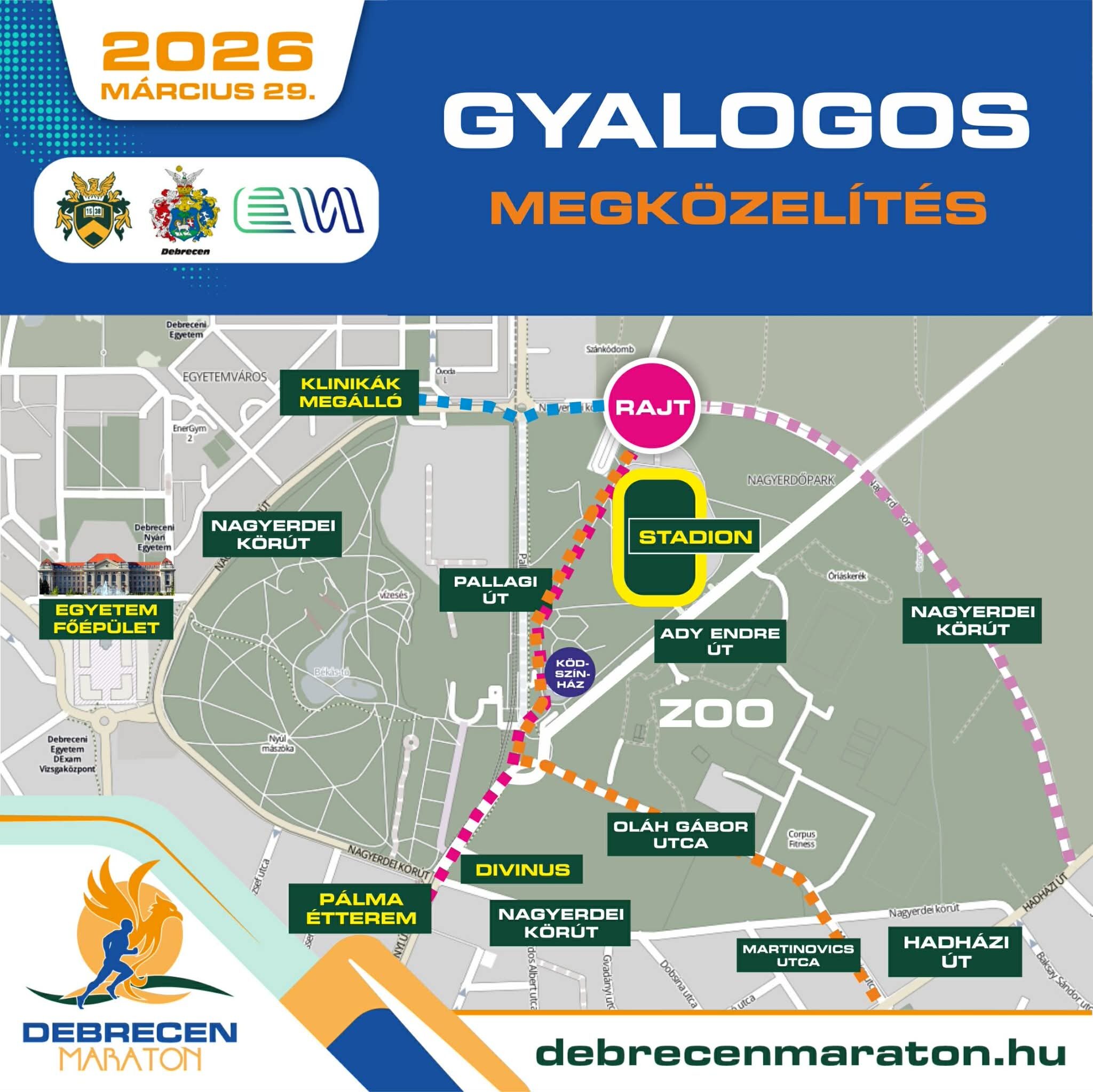 Közlekedési infók - gyalogos