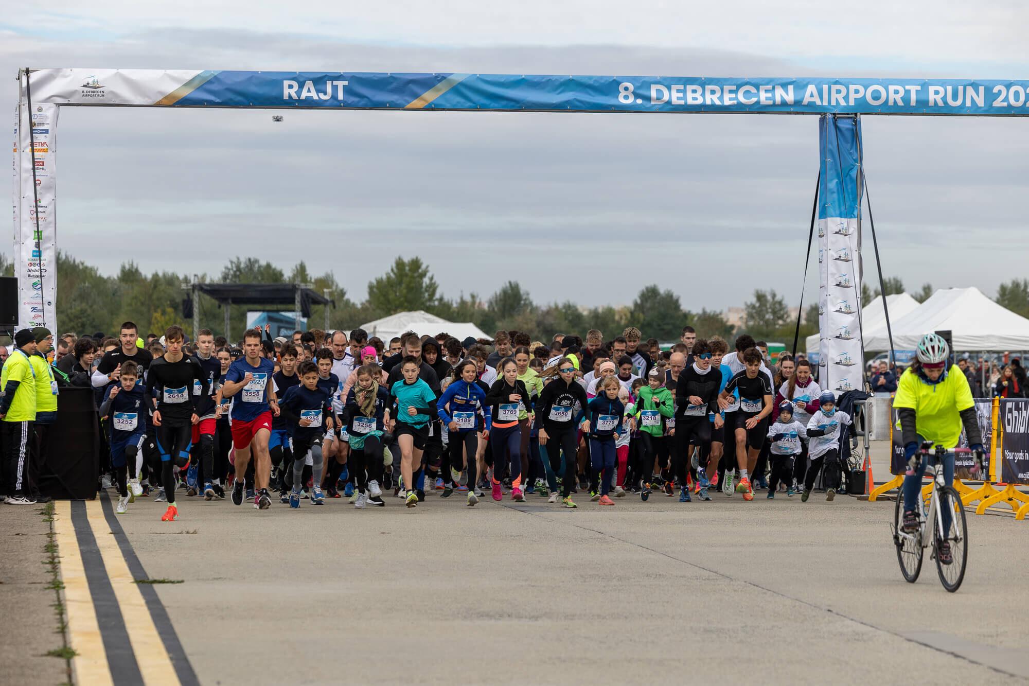 Második rajt – 8. Debrecen Airport Run