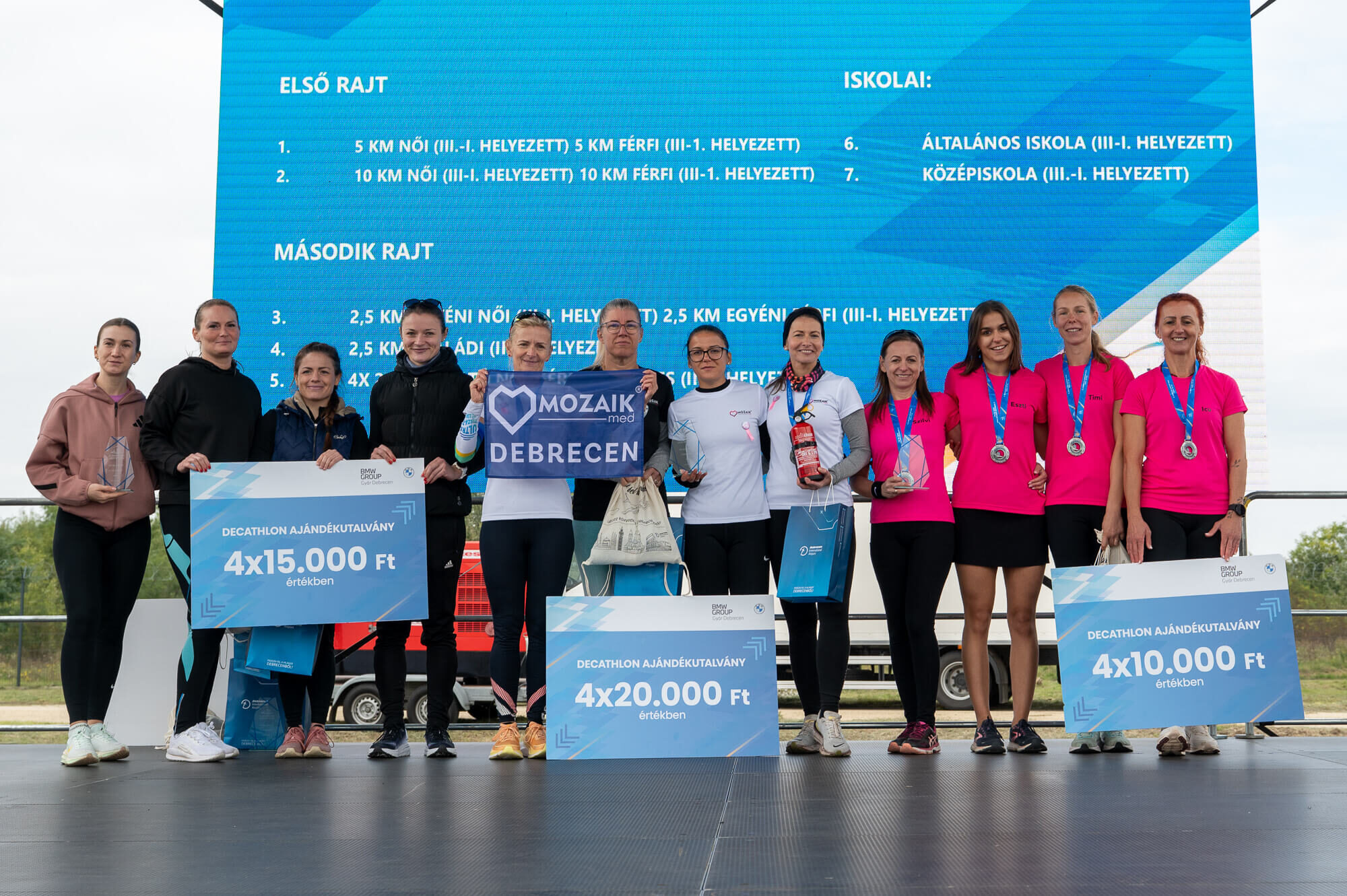 Eredményhirdetés – 8. Debrecen Airport Run