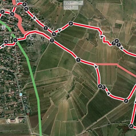 Mád Wine Challenge 7 km-es Tereptúra