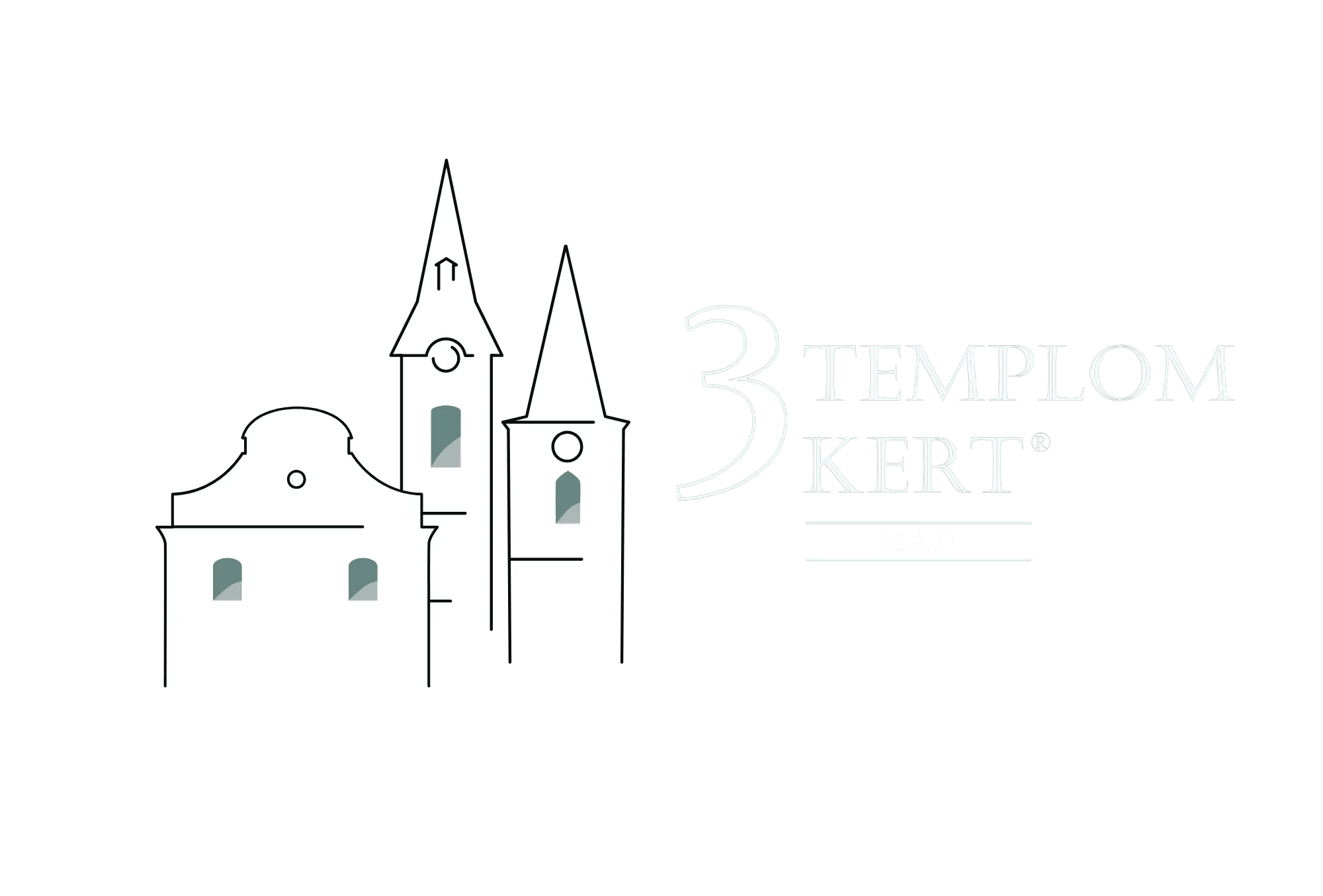 3 templomkert